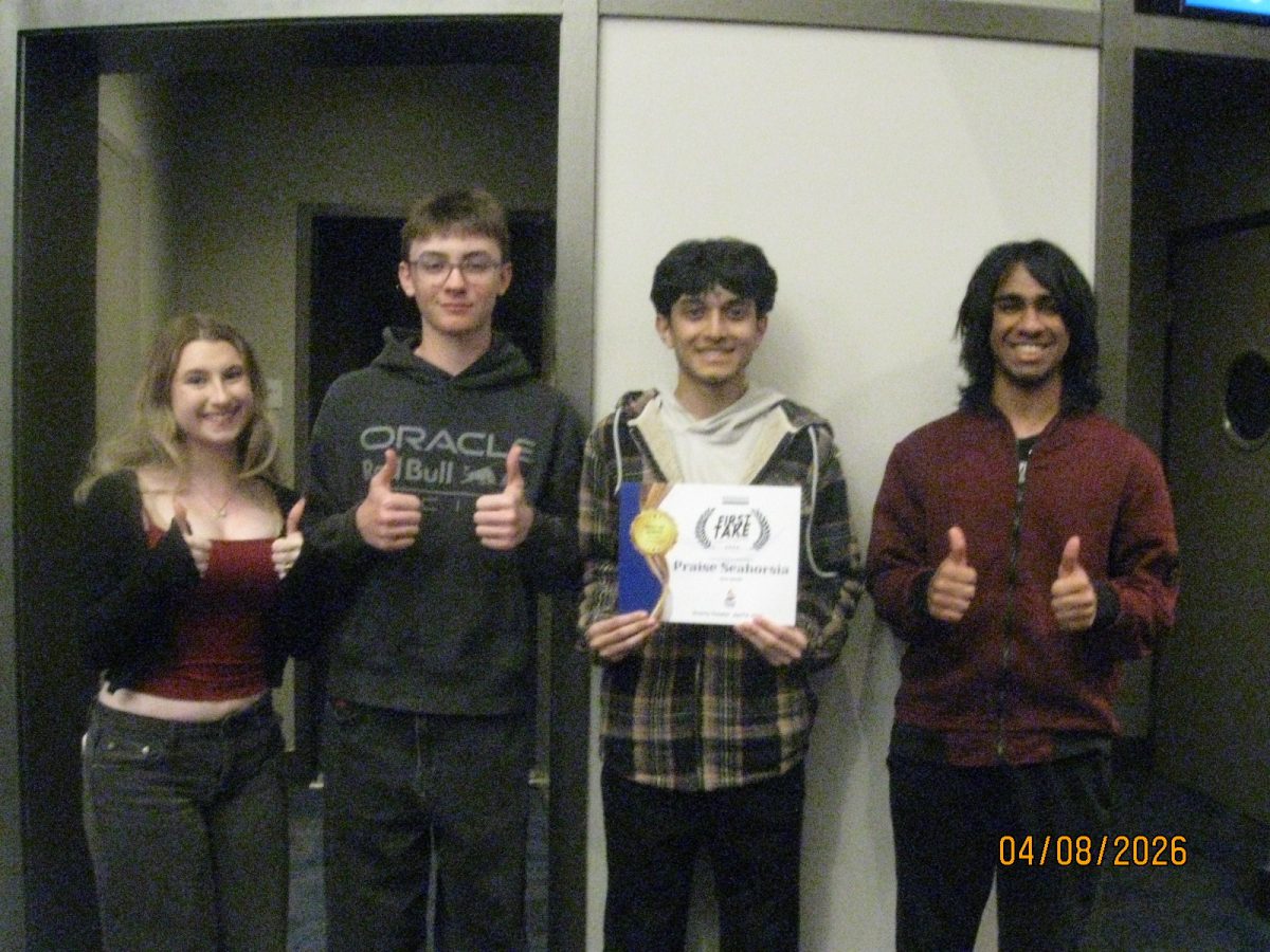 Viren and his cast after the film festival!
